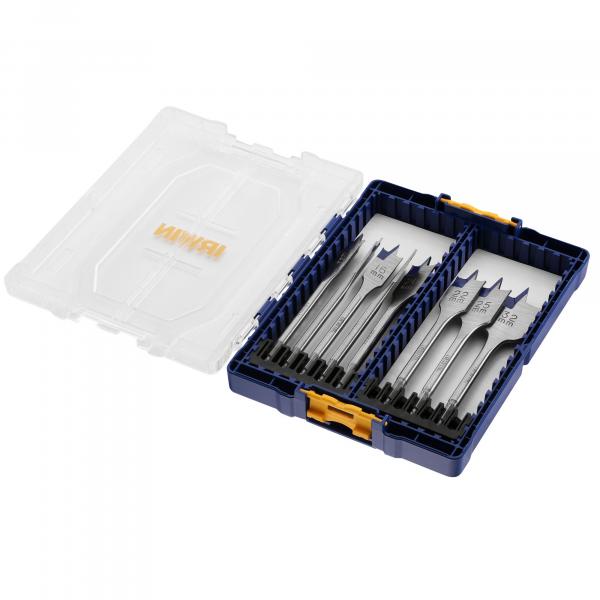 Flatbit ensemble pour le bois Irwin IW4041011; 12-32 mm; 8 unités