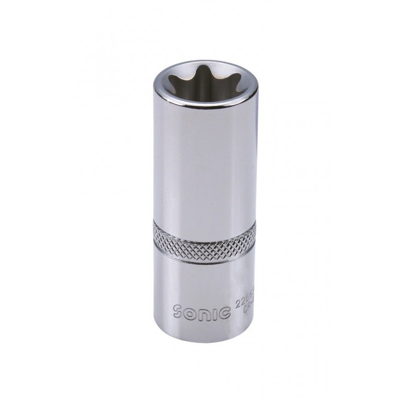 Clé à douille Sonic Equipment 2266320; 3/8''; E20; 63 mm