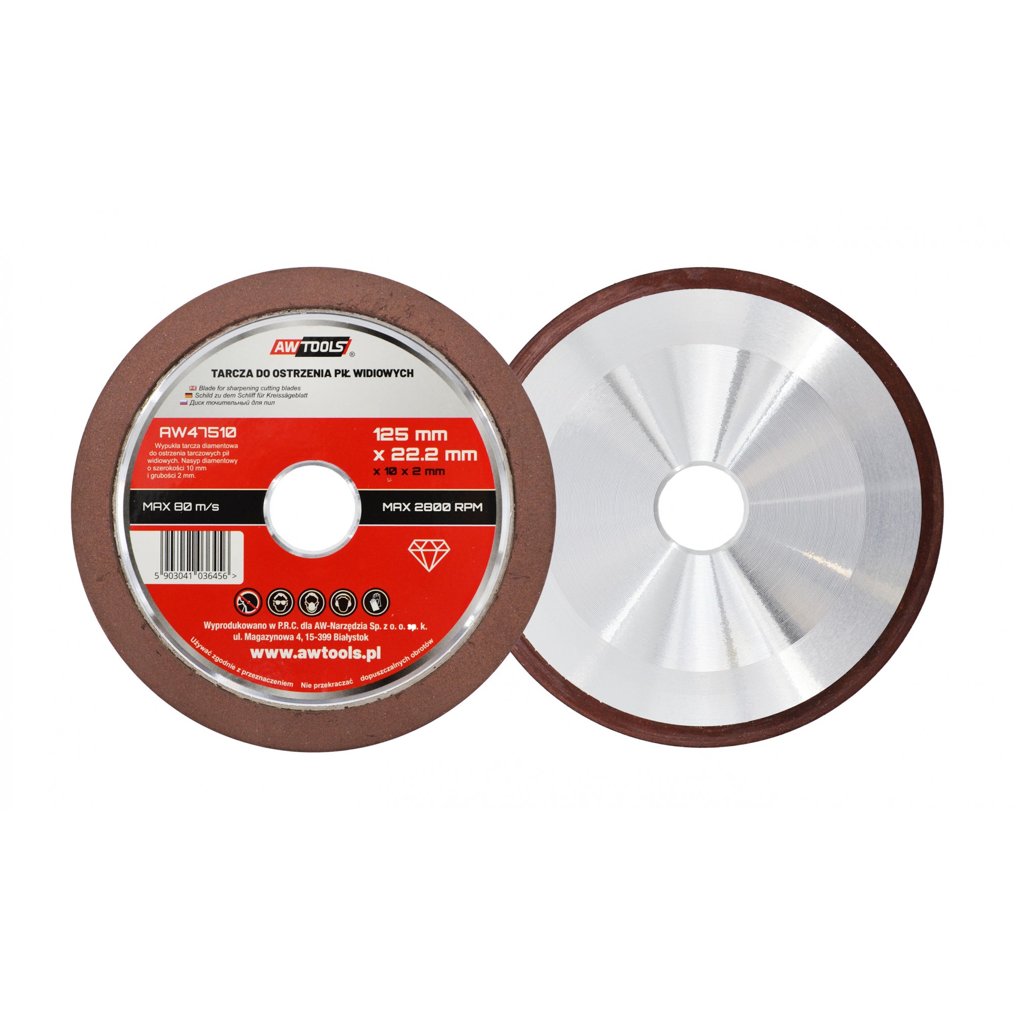 Disque a meuler diamant AWTools AW47530; TCT; 150 mm