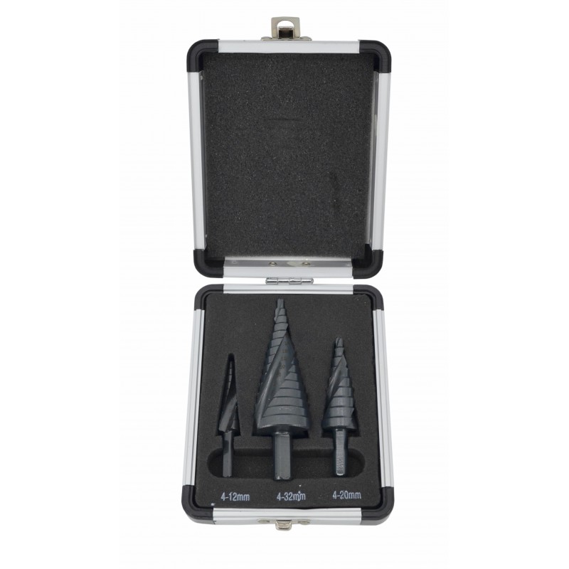 Perceuse à cône en tôle AWTools AW40961; HSS; 4-39 mm; 3 unités