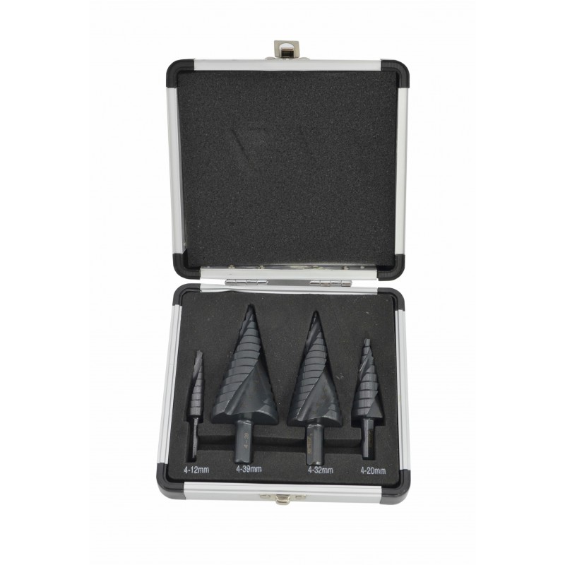 Perceuse à cône en tôle AWTools AW40964; HSS; 4-39 mm; 4 unités