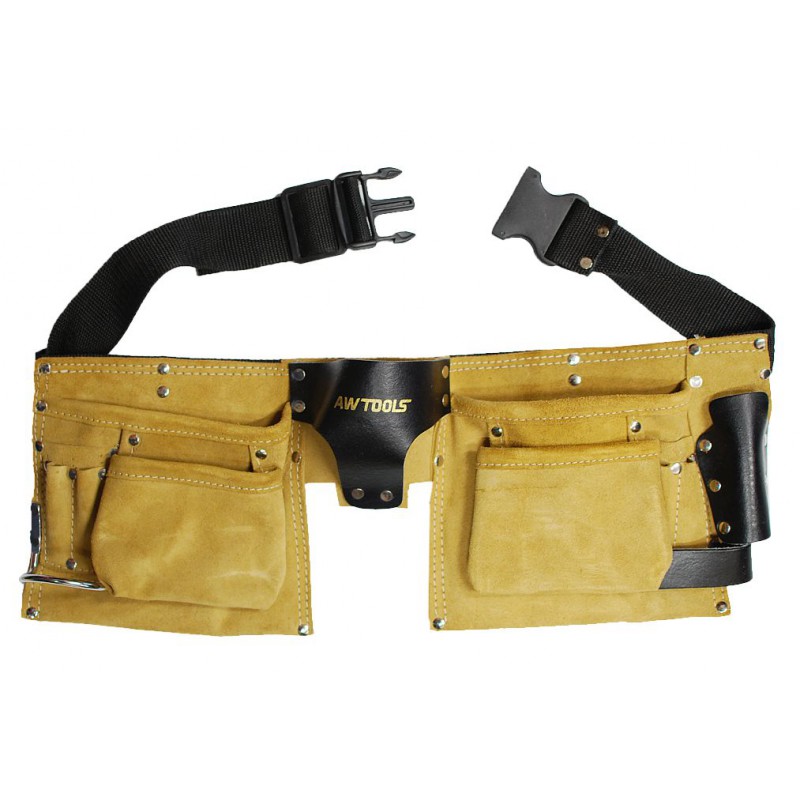 Ceinture à outils AWTools AW30600; 56x21 cm marron