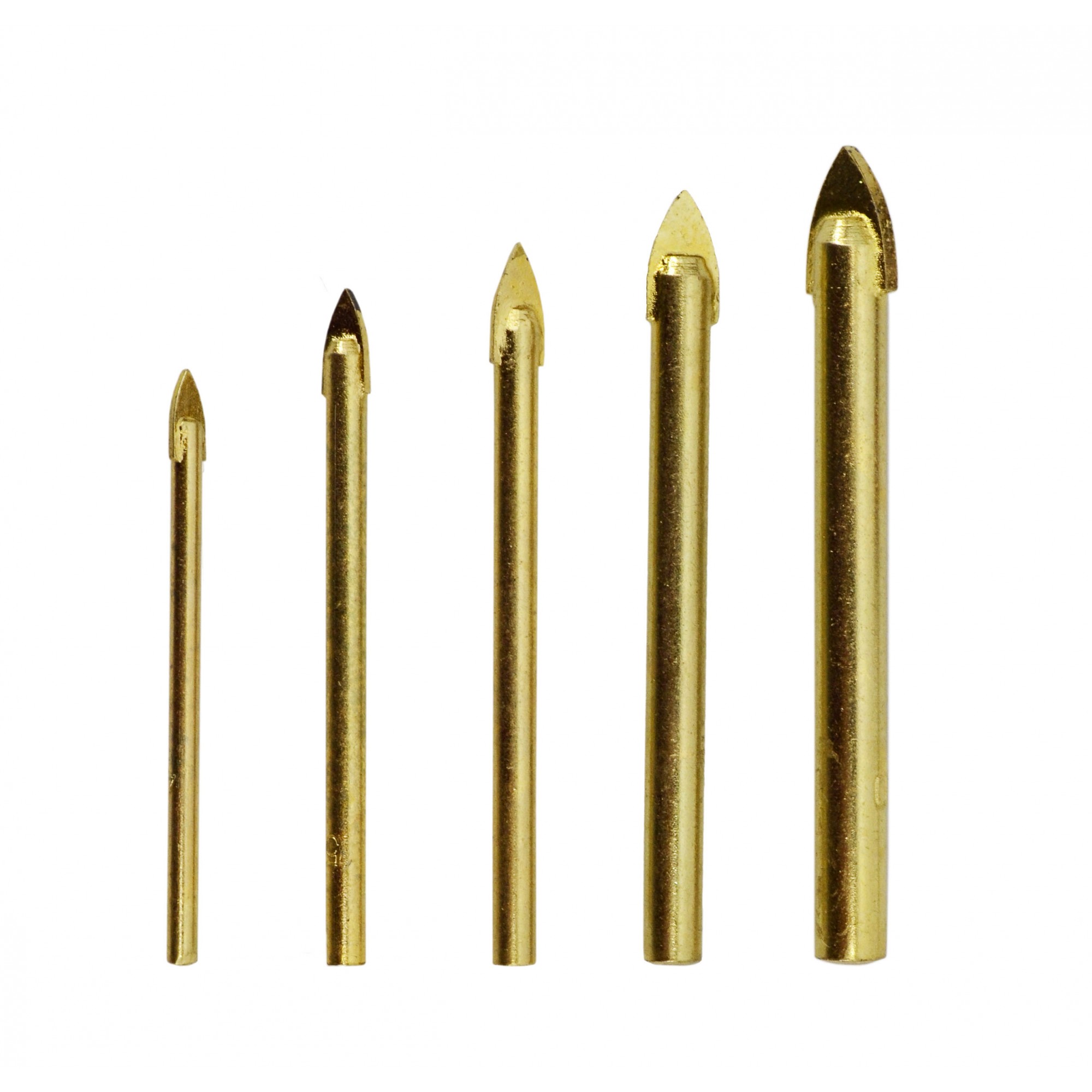 Percer pour le verre ou les carreaux de céramique AWTools AW42710; 4-10 mm; 5 unités