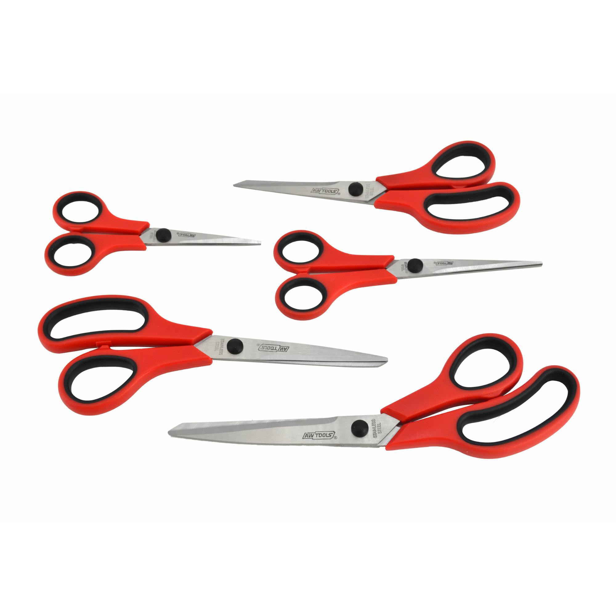 Ciseaux à usage général AWTools AW29210; 5 unités