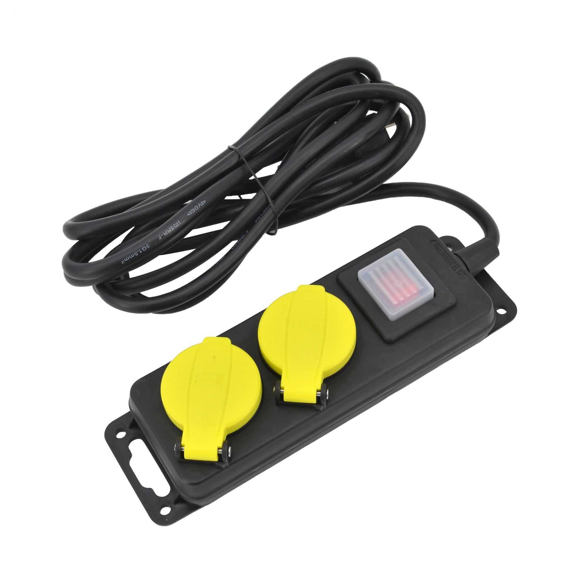 Rallonge électrique AWTools AW24701; IP44; 3x1,5 mm²; 5 m