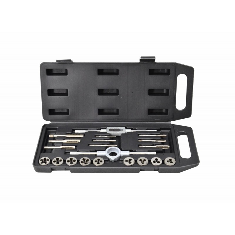 Robinet et jeu de matrice AWTools AW20405; M3-M12; 20 unités