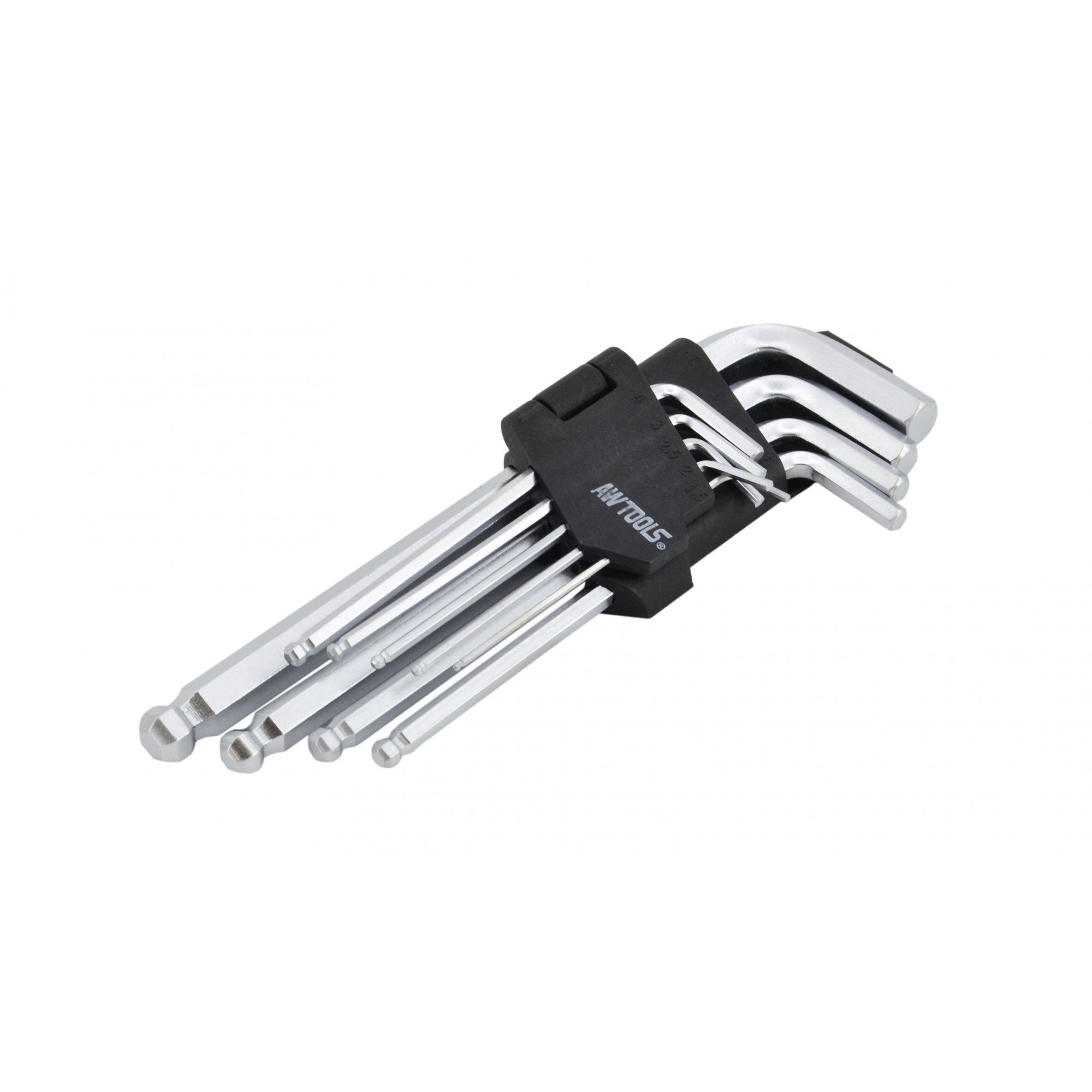 Clé hexagonale AWTools AW35000; 1,5-10 mm; 9 unités