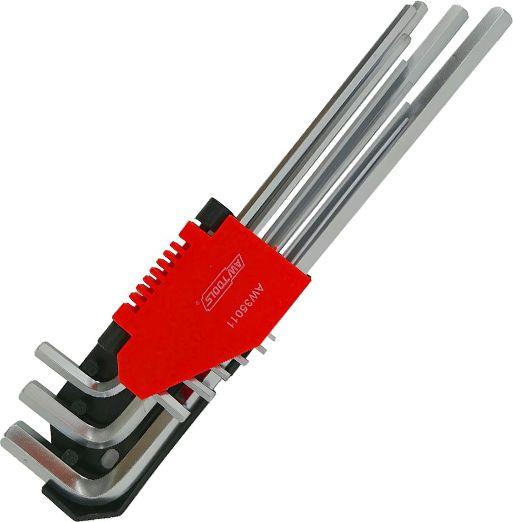 Clé hexagonale AWTools AW35015BL; 1,5-10 mm; 9 unités
