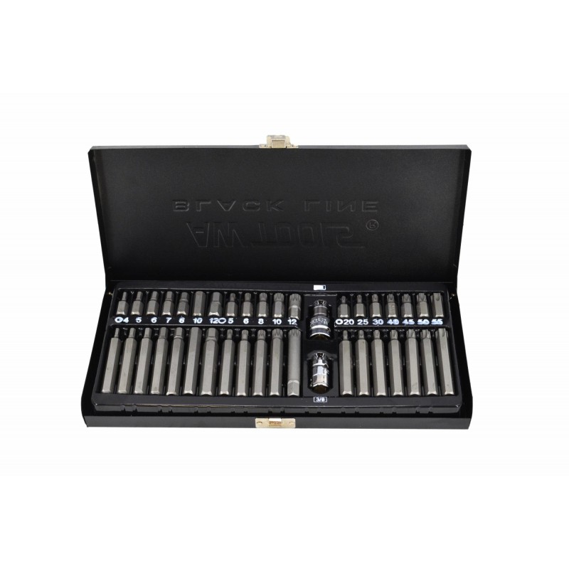 Jeu d'accessoires de tournevis AWTools AW35120BL; 40 unités