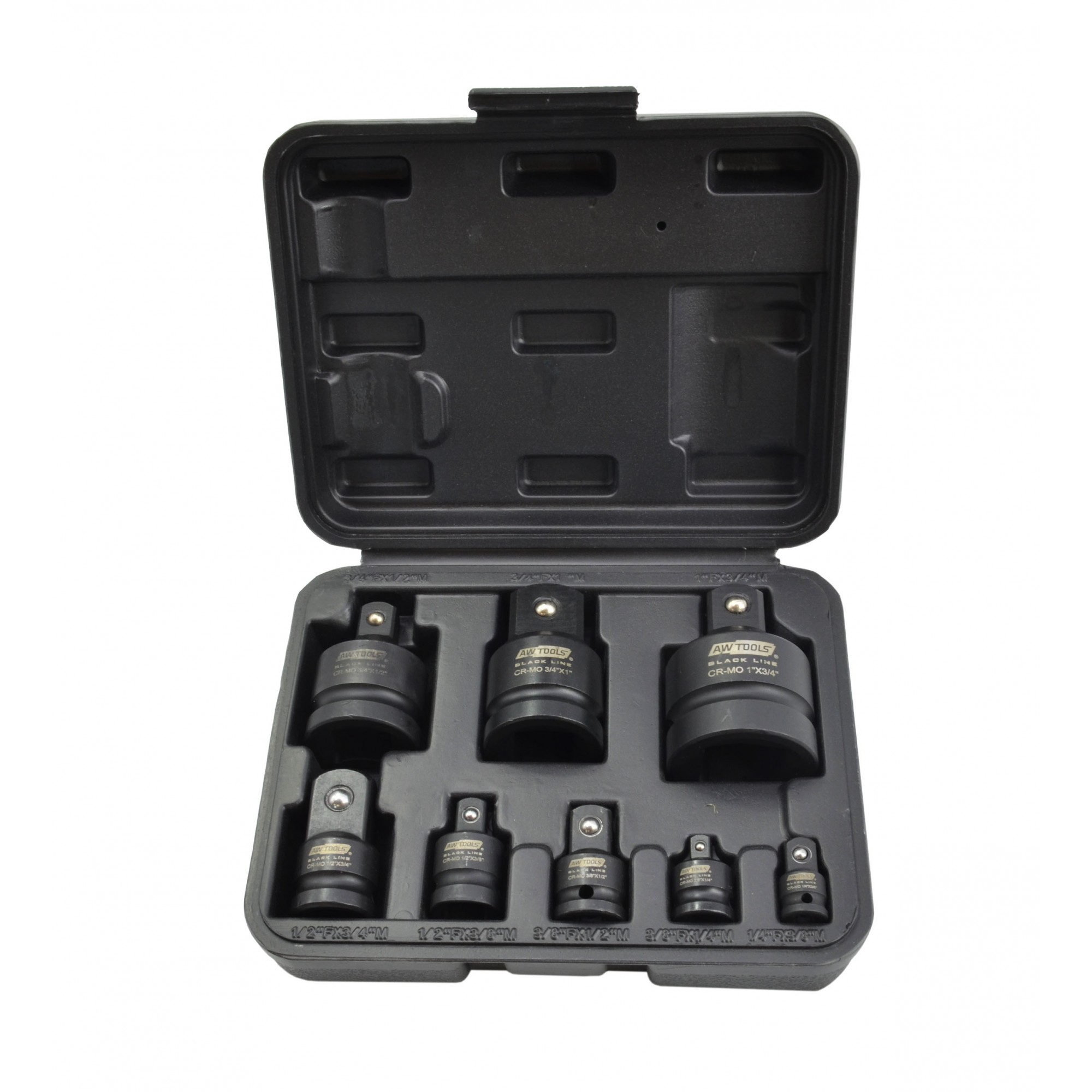 Jeu d'adaptateurs AWTools 38721BL; 8 unités