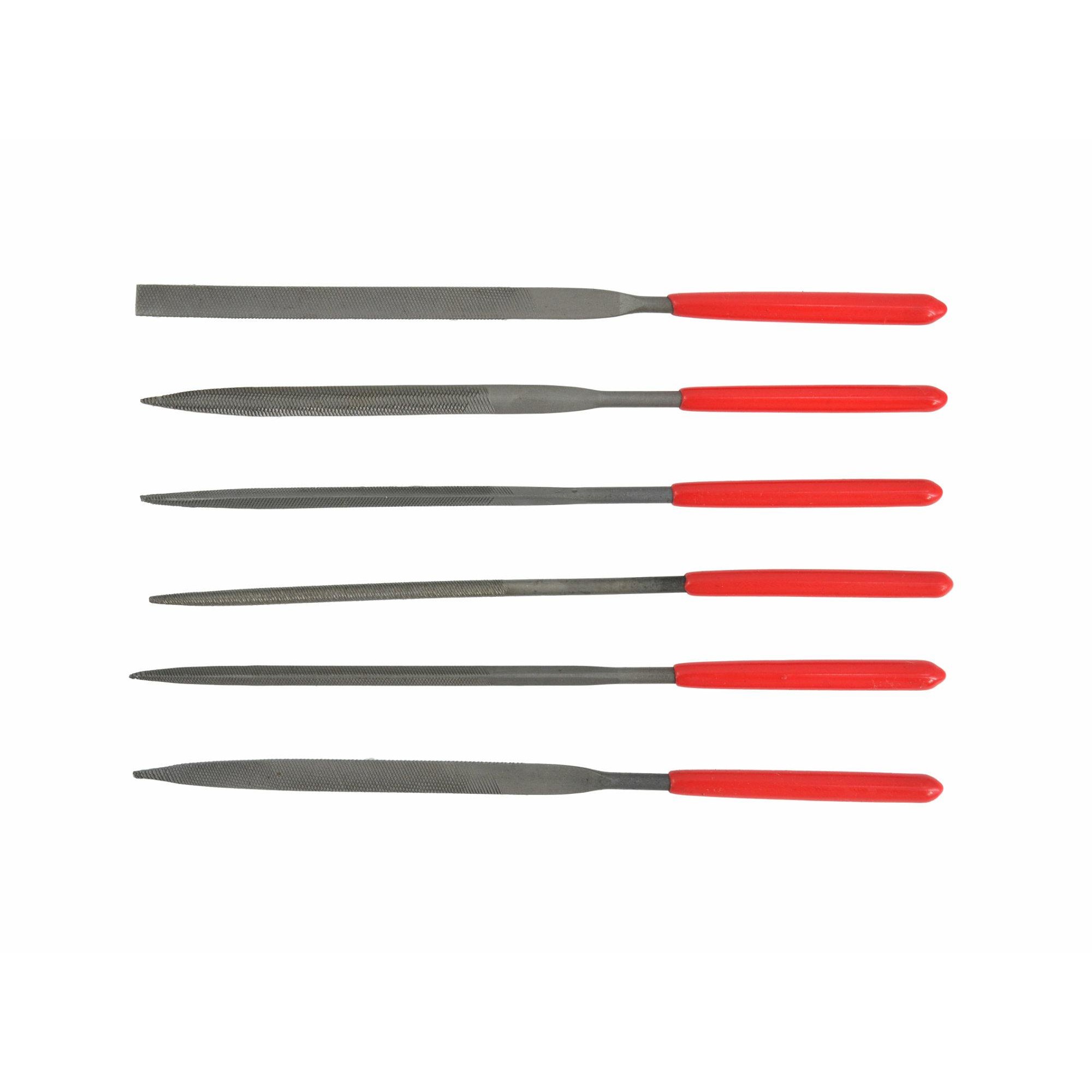 Jeu de fichiers AWTools AW32600; 3x140x65 mm; 6 unités