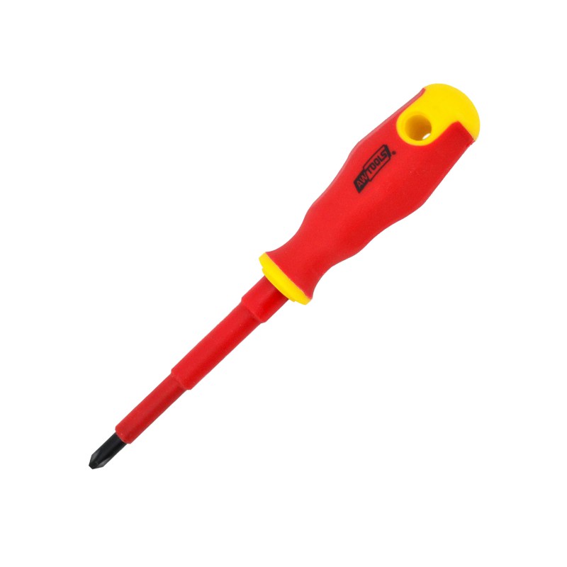 Tournevis croisé AWTools AW37113; VDE; PH1x100 mm