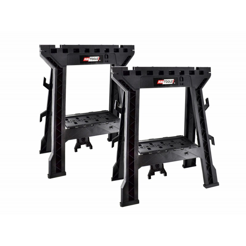 Table de travail AWTools AW33512; 69x35x82 cm; 450 kg; 2 unités
