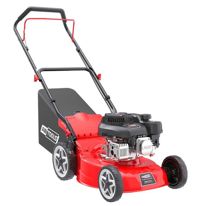 Tondeuse à gazon AWTools AW70074; 410 mm; 2,5 kw essence