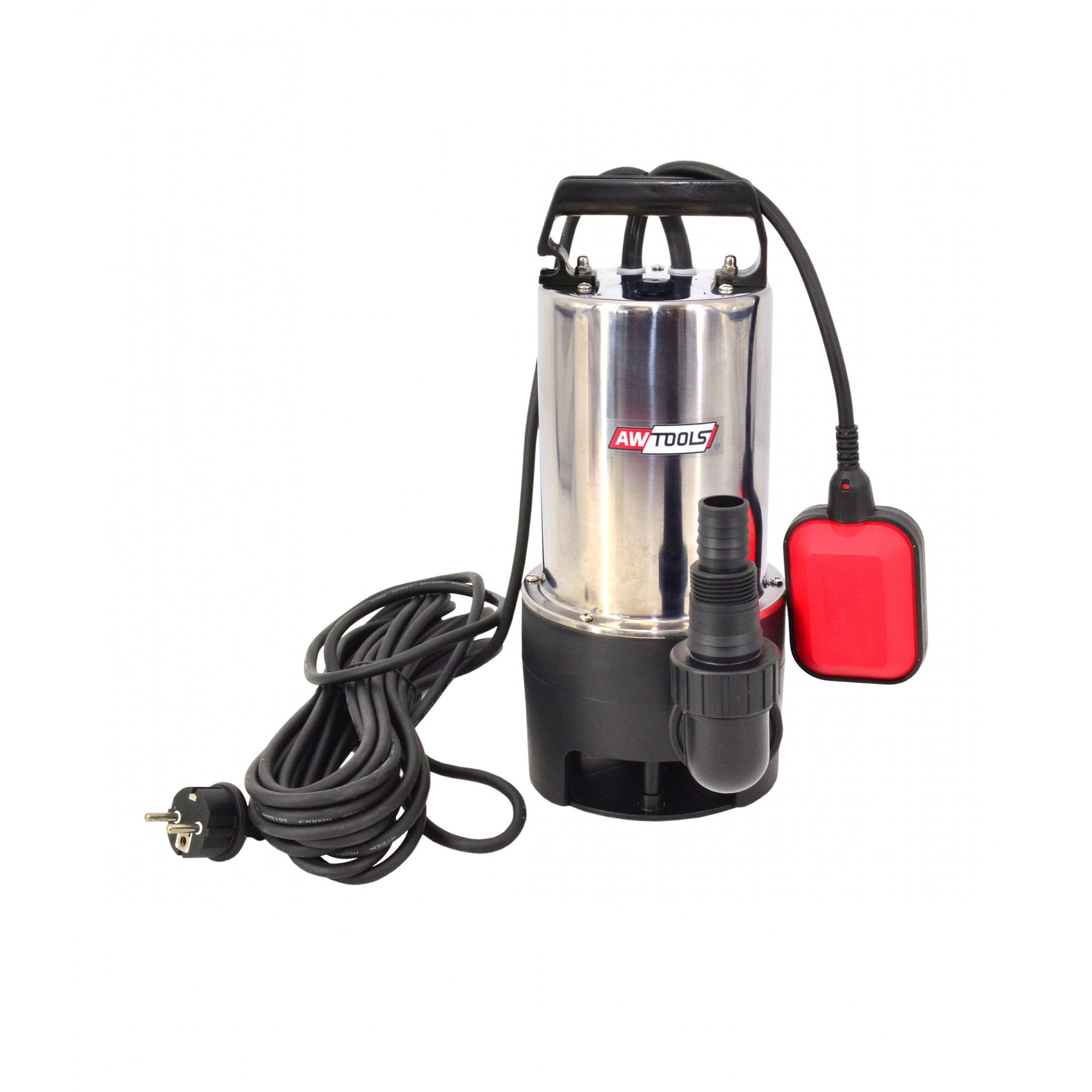 Pompe à eau de drainage AWTools AW85058; 1100 W; 1''; 1 1/2''; IPX8