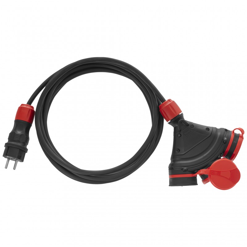 Prise d'extension AWTools AW70228; 3x1,5 mm; 10 m; IP54