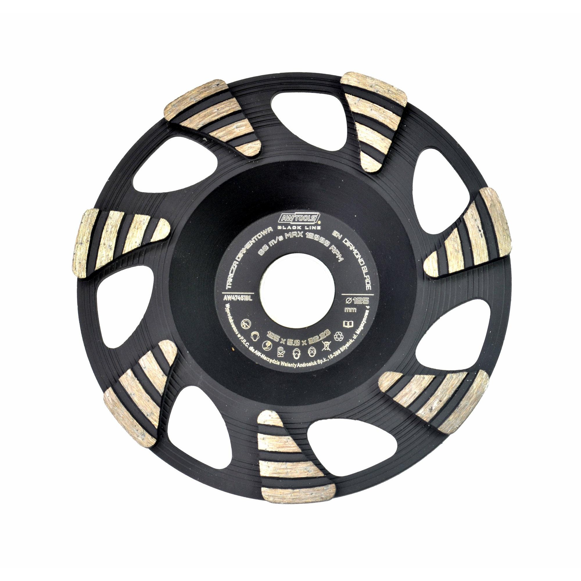 Disque a meuler diamant AWTools AW47451BL; 125 mm