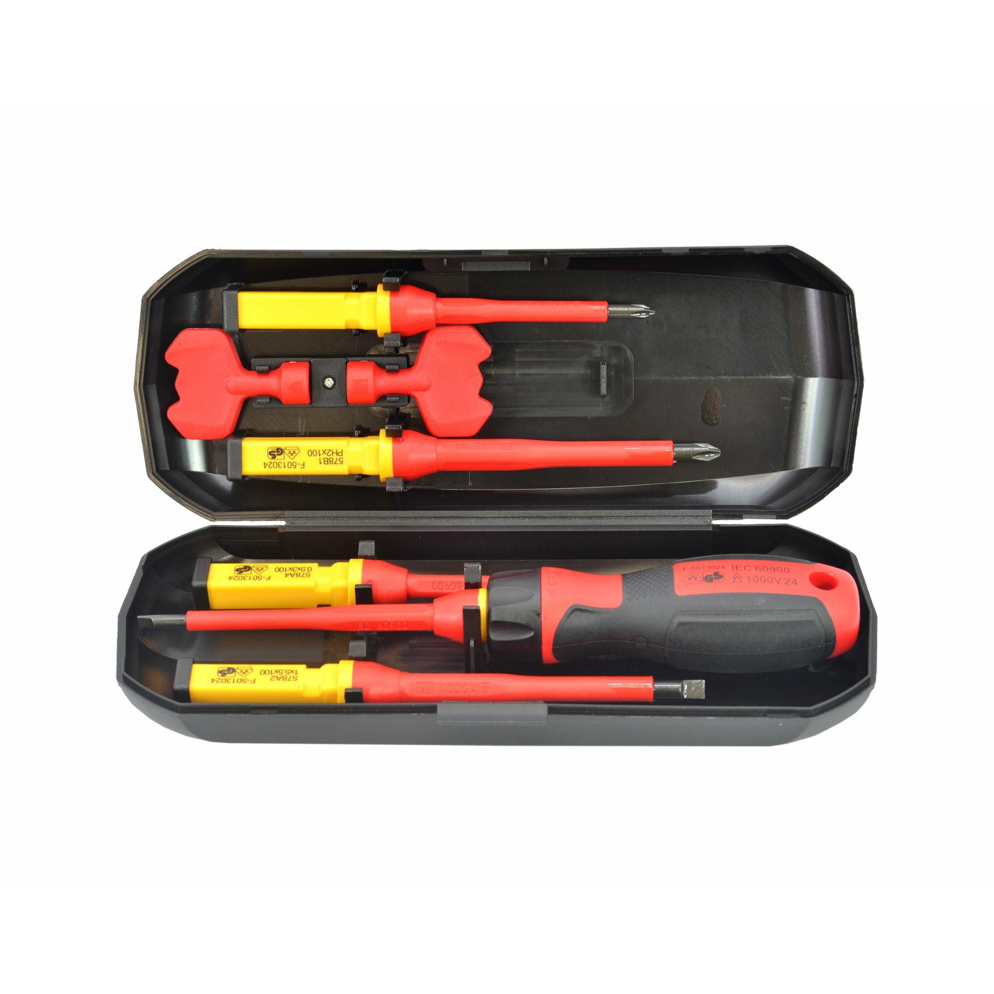 Ensemble de tournevis AWTools AW36988; VDE; 1000 V; 8 unités
