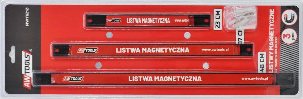 Support magnétique AWTools AW17210; 230 mm; 370 mm; 480 mm; 3 unités