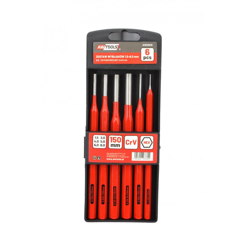 Stylo de marquage AWTools AW32510; 1,5-8 mm; 150 mm6 unités