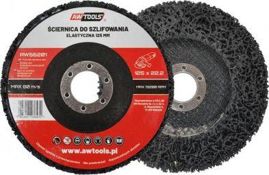 Disque à polir en feutre AWTools AW56201; 125 mm