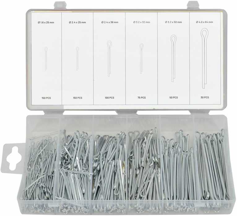 Ensemble de rail de clip AWTools AW18318; 555 unités