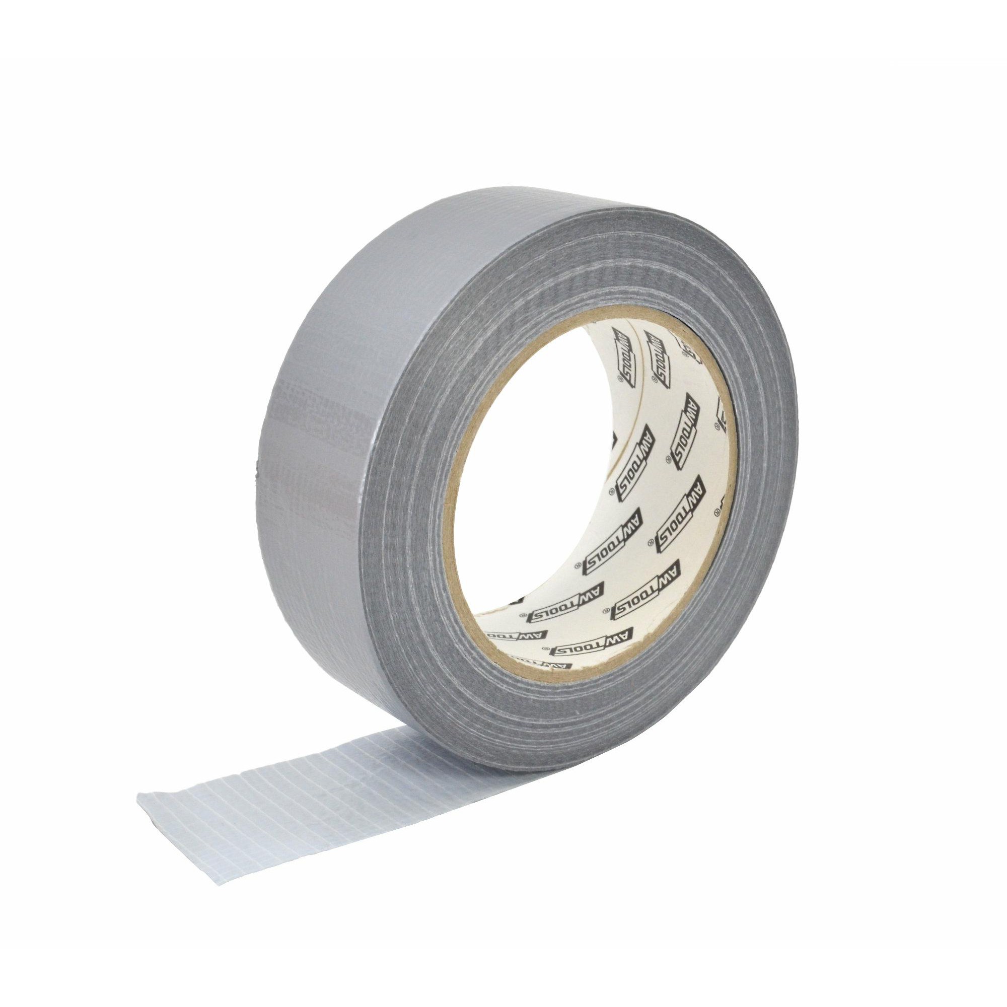 Ruban adhésif AWTools AW26225; 38 mmx50 m argent