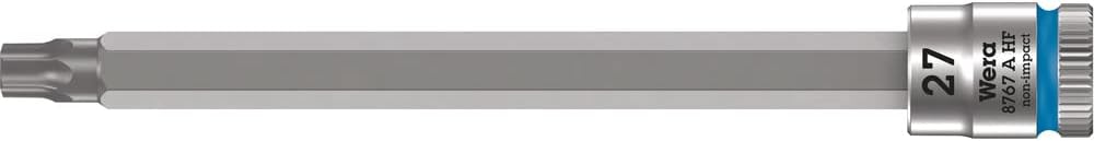 Clé à douille Wera WE05003368001; TORX; 1/4''; 27x100 mm
