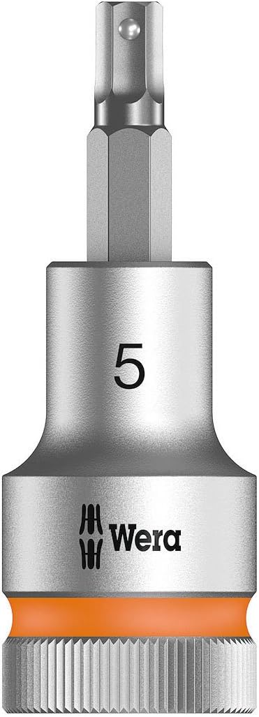 Clé à douille Wera WE05003821001; HEX; 1/2''; 5x60 mm