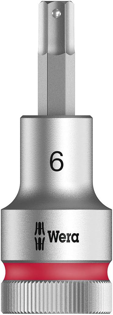 Clé à douille Wera WE05003822001; HEX; 1/2''; 6x60 mm