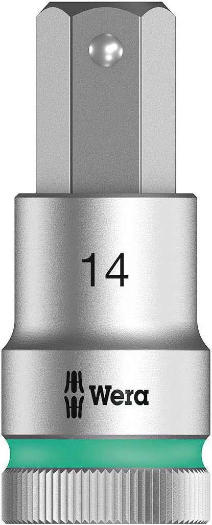Clé à douille Wera WE05003827001; HEX; 1/2''; 14x60 mm