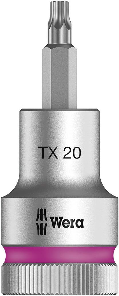 Clé à douille Wera WE05003830001; TORX; 1/2''; 20x60 mm
