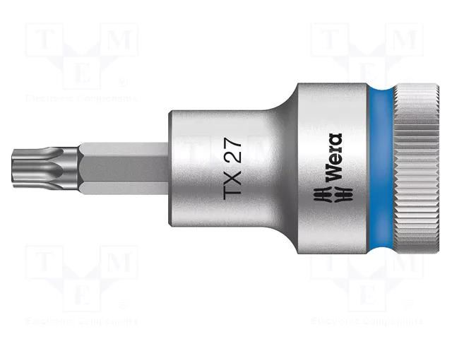 Clé à douille Wera WE05003832001; TORX; 1/2''; 27x60 mm