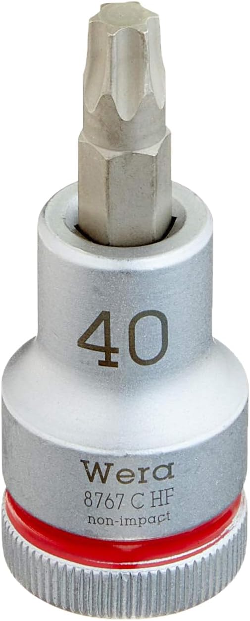 Clé à douille Wera WE05003834001; TORX; 1/2''; 40x60 mm
