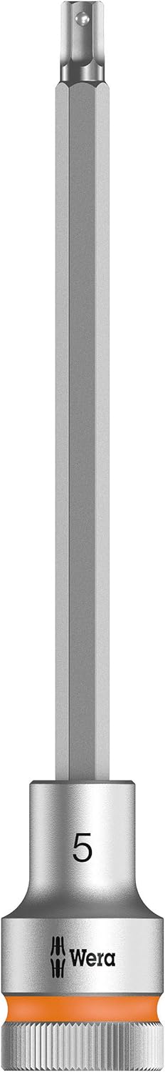Clé à douille Wera WE05003841001; HEX; 1/2''; 5x140 mm