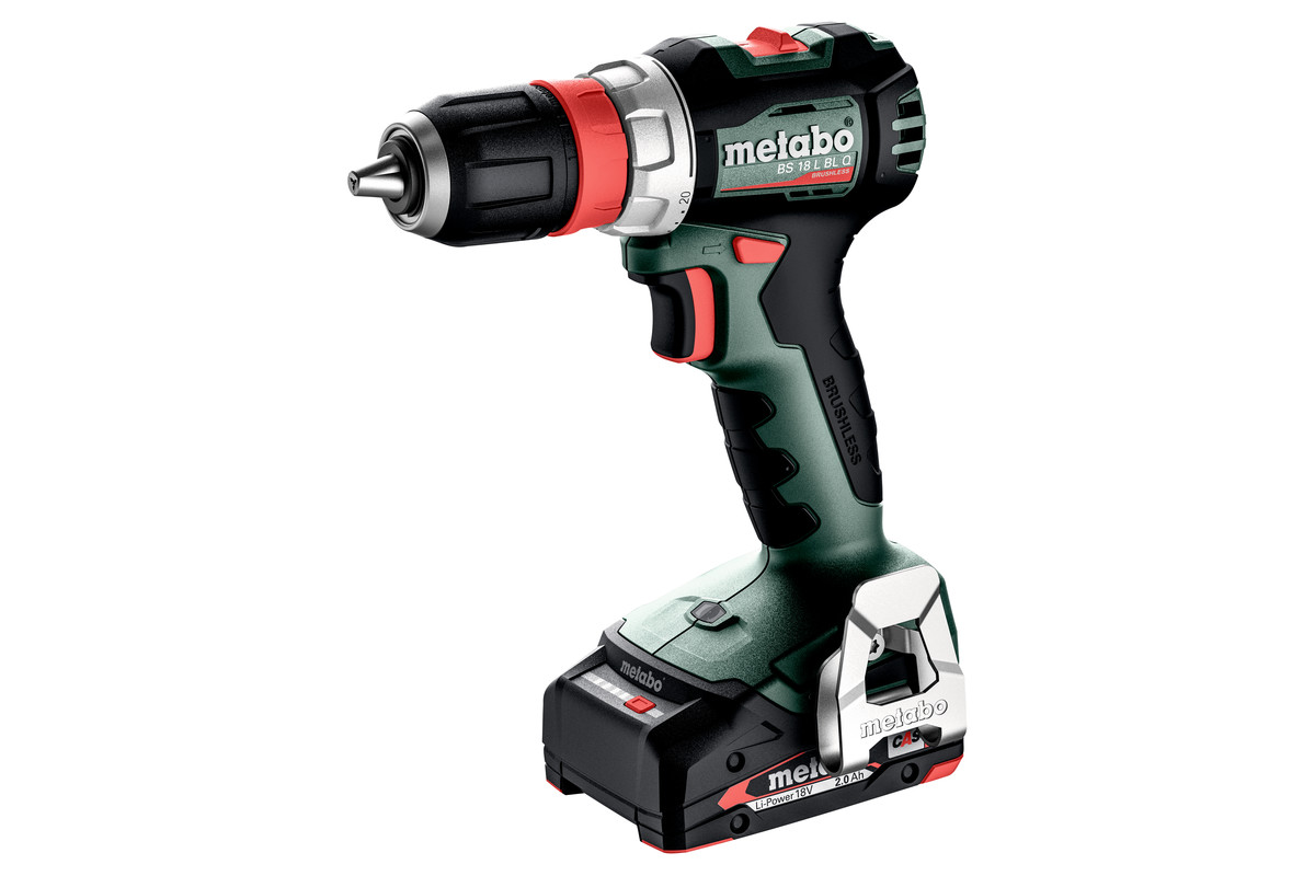 Perceuse-visseuse sans fil Metabo BS 18 L BL Q; 18 V; 2x2 Ah  accu.