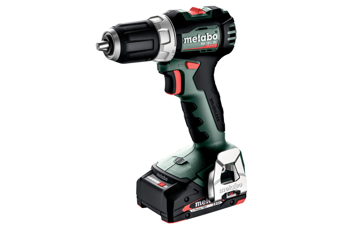 Perceuse-visseuse sans fil Metabo BS 18 L BL; 18 V; 2x2 Ah  accu.