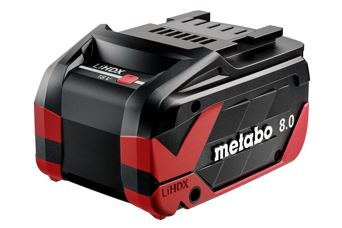 Batterie Metabo LiHDX; 18 V; 8 Ah