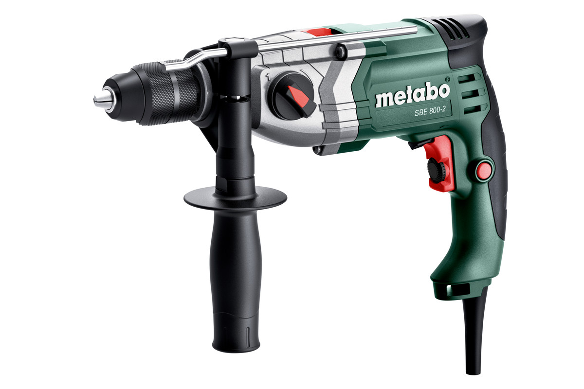 Perceuse à percussion électrique Metabo SBE 800-2; 800 W