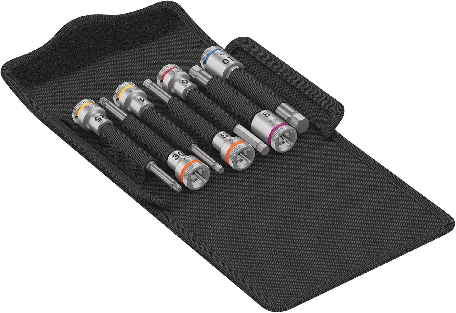 Socket et jeu de bits Wera WE05004176001; Torx; 7 unités