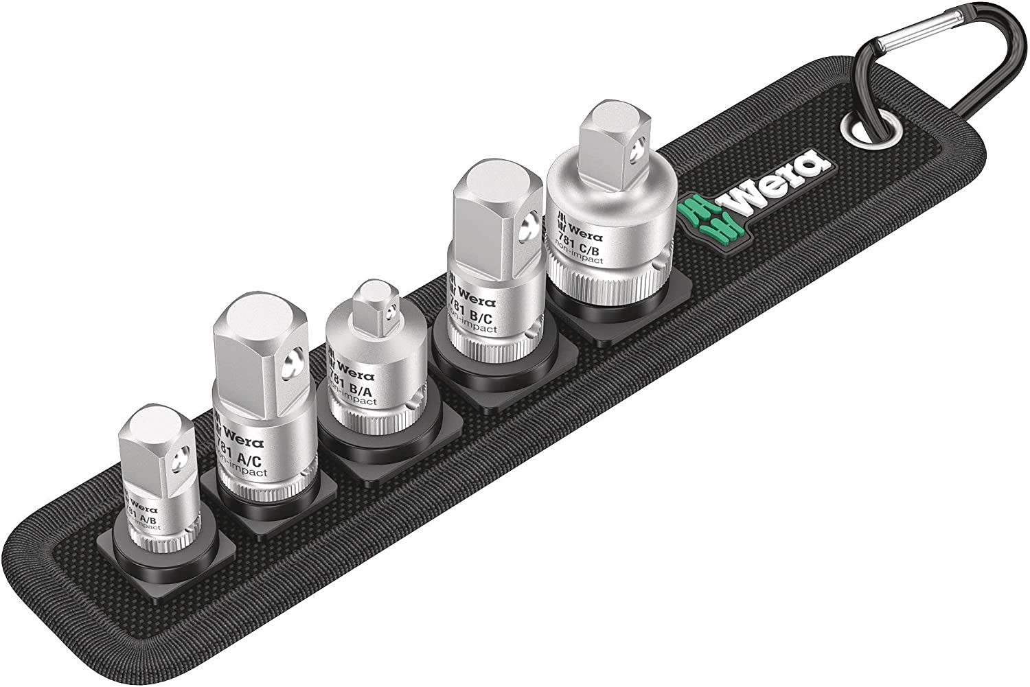 Adaptateur Wera WE05042680001; 1/4''; 3/8''; 6 unités