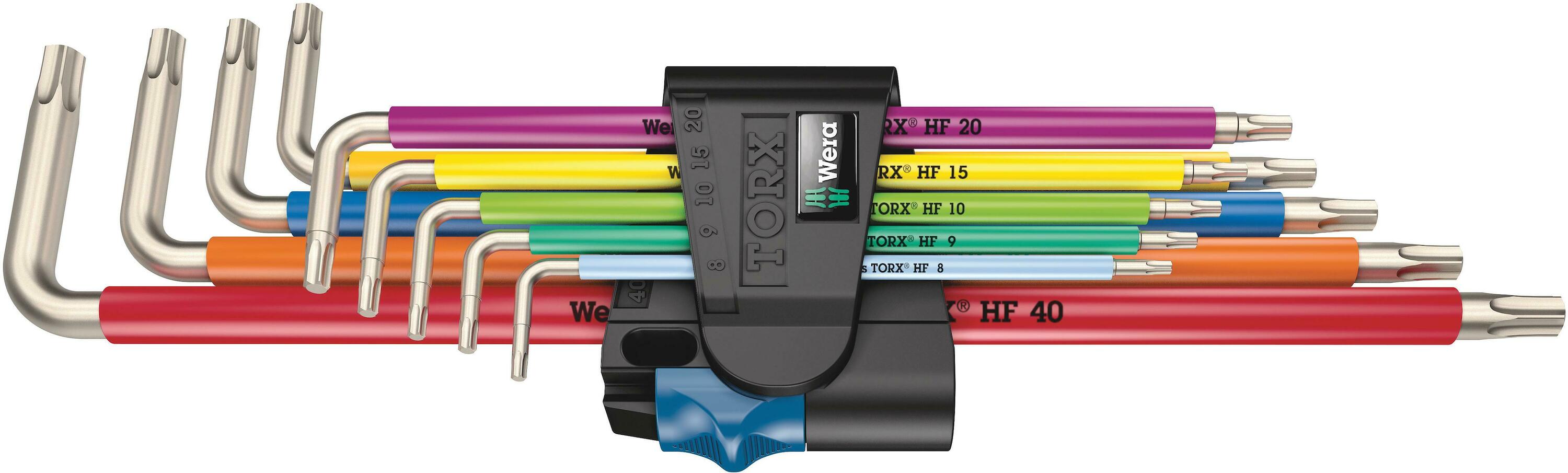 Clé hexagonale Wera WE05022689001; Torx; 9 unités