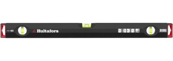 Niveau tubulaire Hultafors HV60; 25,3x51,5 mm; 600 mm