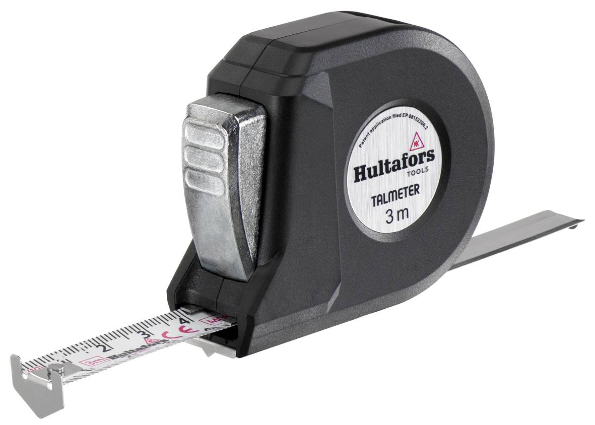 Mètre ruban Hultafors 177970209; 16 mm; 3 m