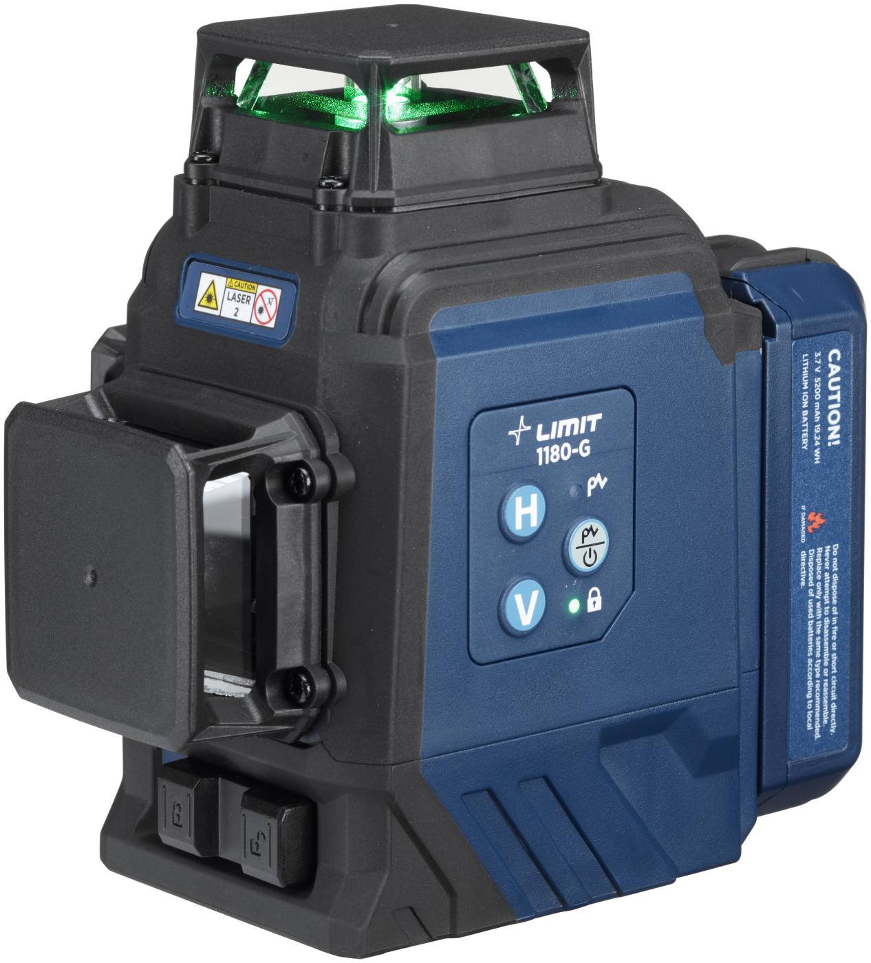 Niveau laser de ligne transversale Limit 1180-G; 1/4''; IP54;  vert