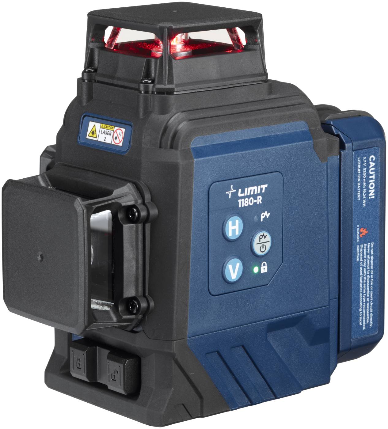 Niveau laser de ligne transversale Limit 1180-R; 1/4''; IP54; rouge