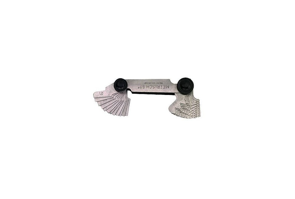 Pas de jauge Limit M/UNC; 0,25-6 mm