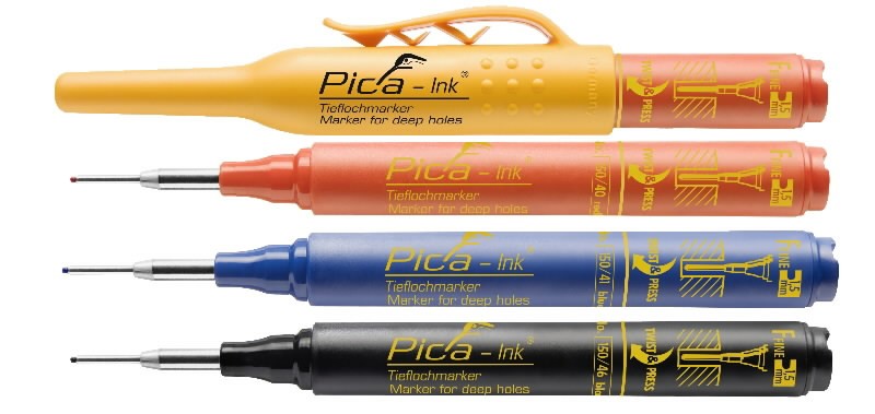 Coeur Pica PICA INK; 1,5 mm bleu
