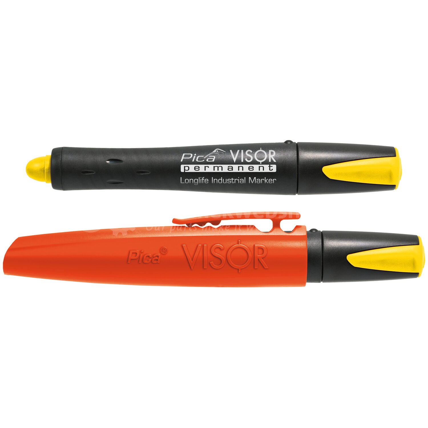 Stylo de marquage Pica VISOR;  jaune