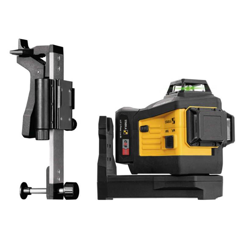 Niveau laser de ligne transversale Stabila LAX 600G; 12V; IP65 vert